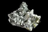 Pyrite, Sphalerite, Calcite and Quartz Association - Peru #149705-1